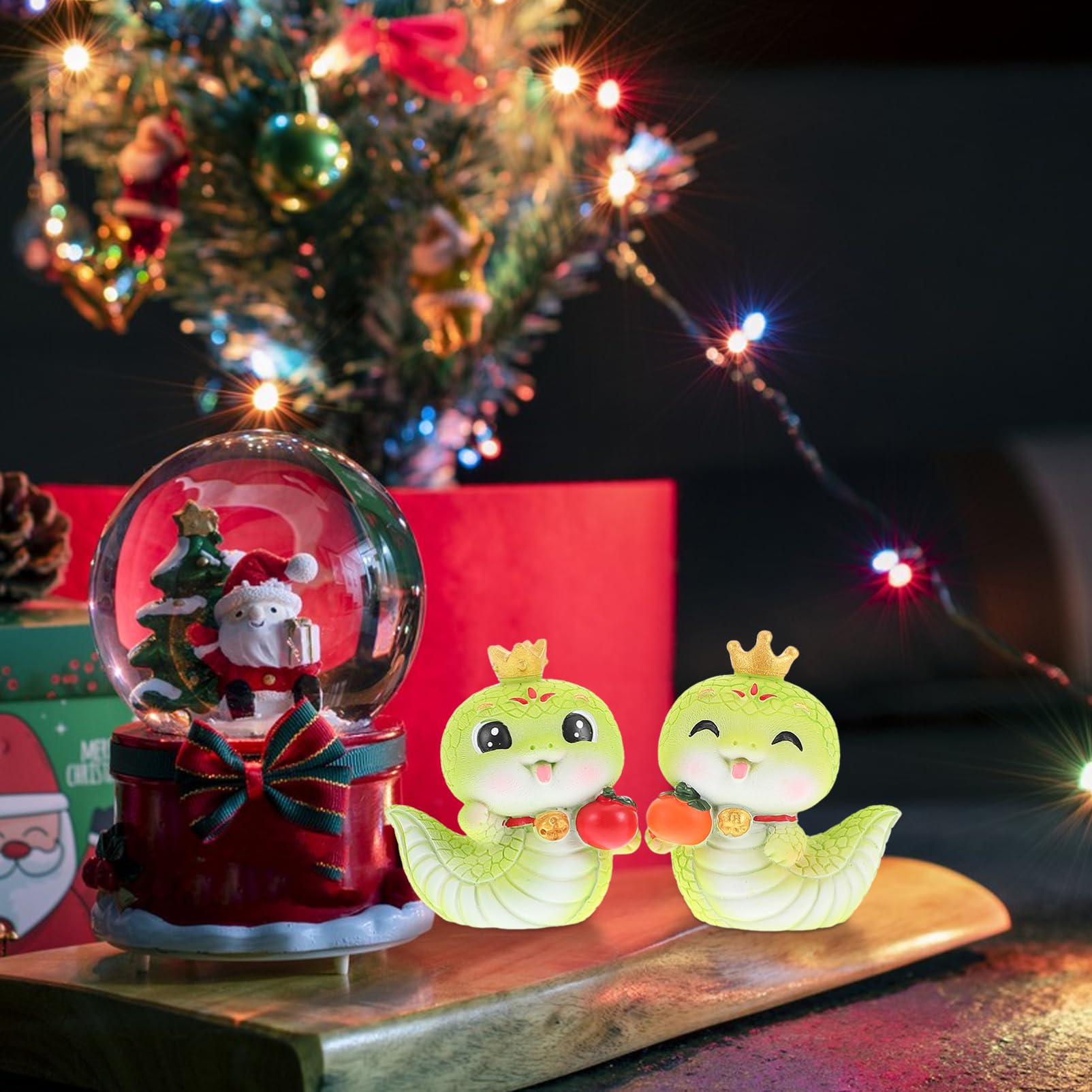 Amazon.co.jp: Amosfun 蛇 干支 置物 巳年 ヘビ オブジェ 新年 2025年